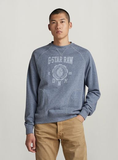 Collegic Raglan Loose Sweater